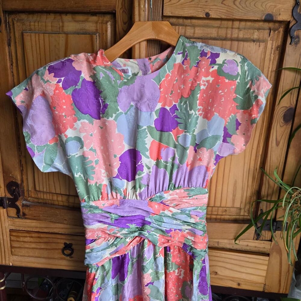Vintage Maggy London Women's Silk Dress